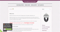 Desktop Screenshot of dunstableparish.org.uk